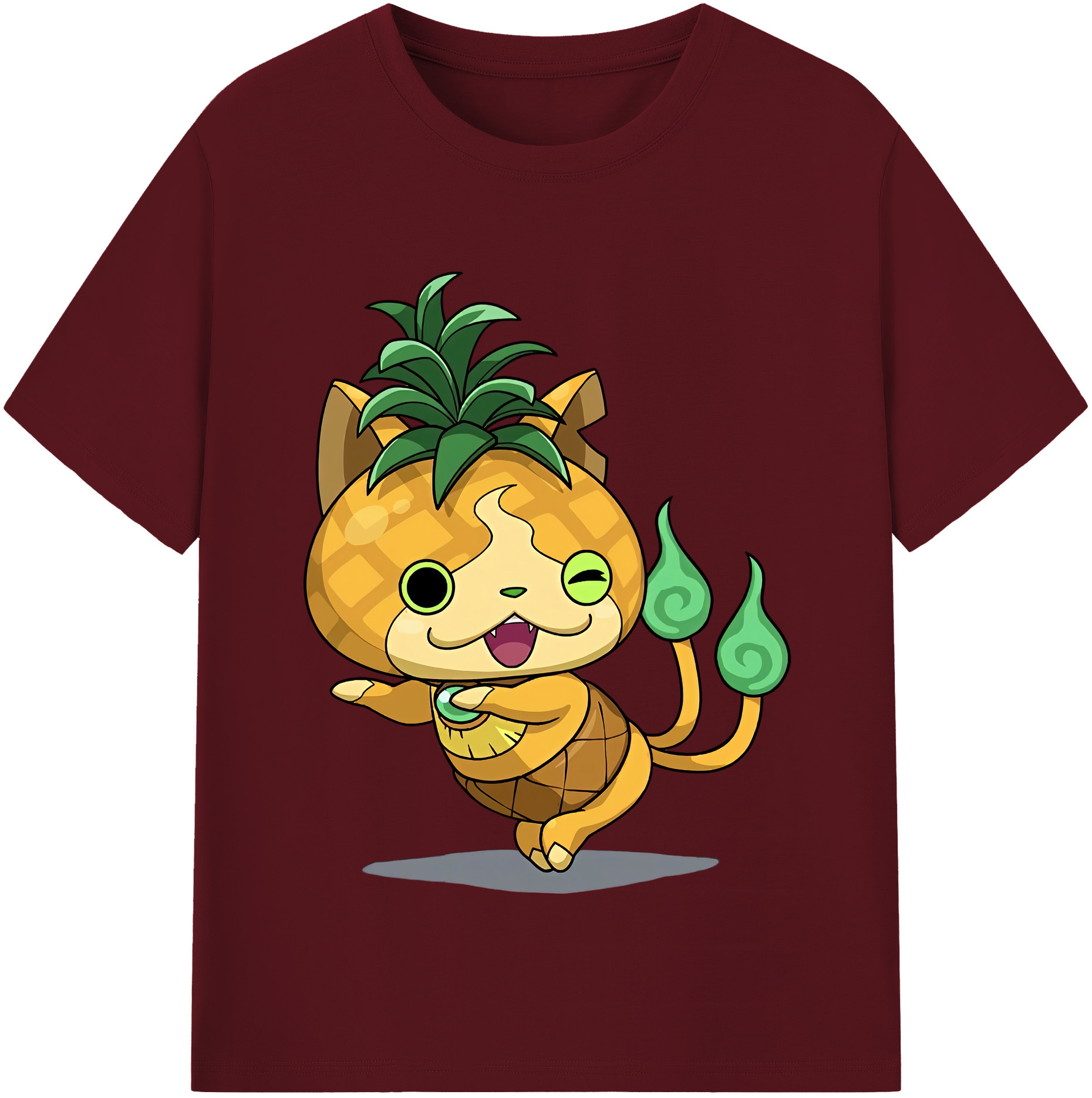 （画像用） 妖怪ウォッチ Yo-kai Watch 綿100％半袖Tシャツ（フロントプリント）